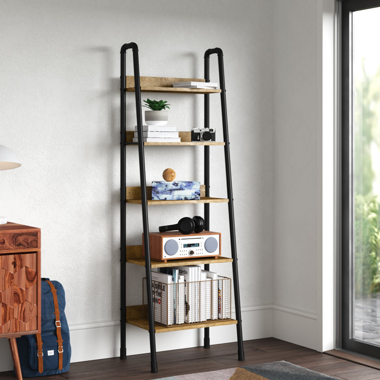 Mercury Row 170Cm H x 56Cm W Iron Ladder Bookcase & Reviews Wayfair.co.uk